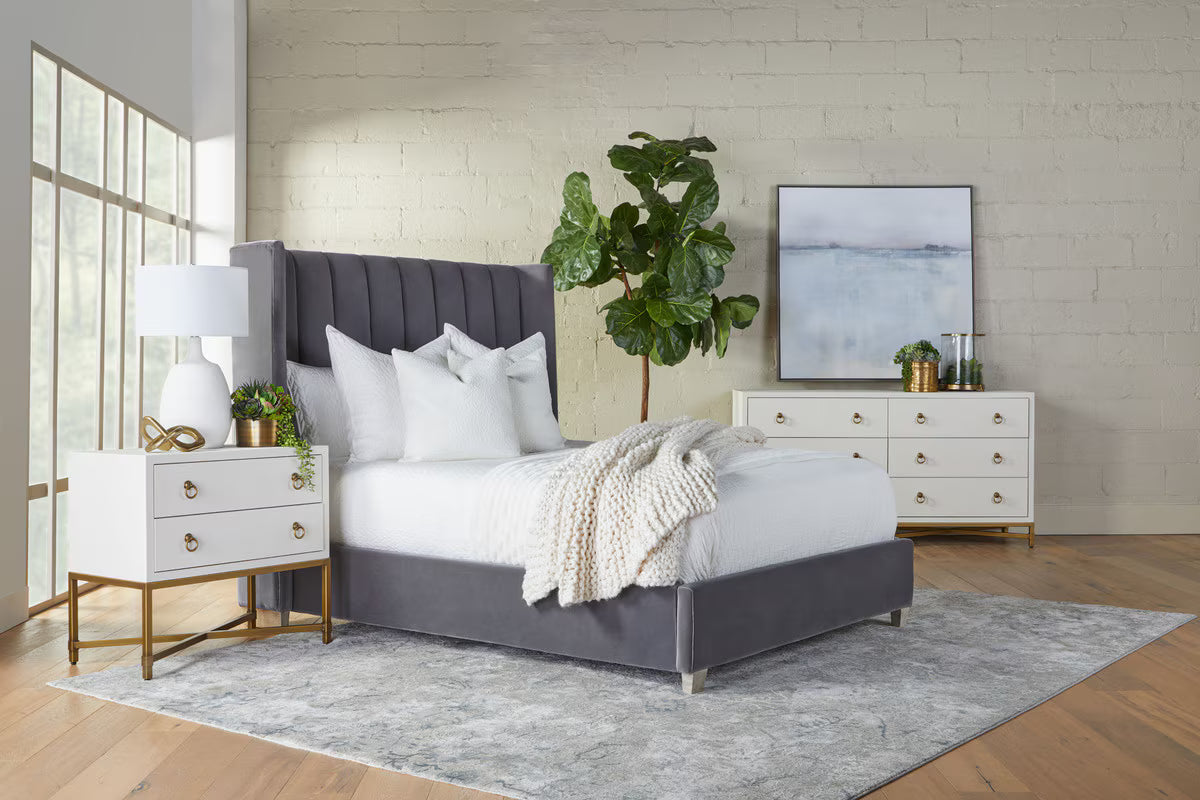 Essentials For Living Strand Shagreen 2 Drawer Nightstand