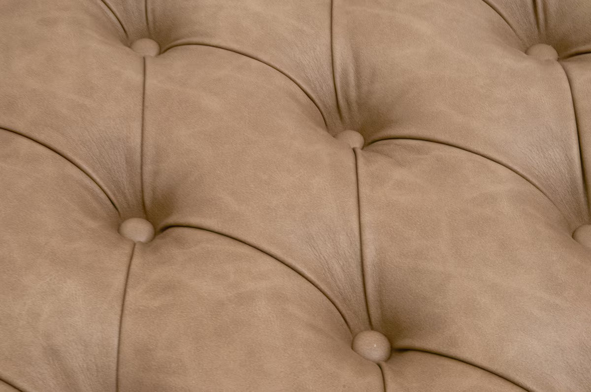 Essentials For Living Townsend Tufted Upholstered Rectangle Coffee Table