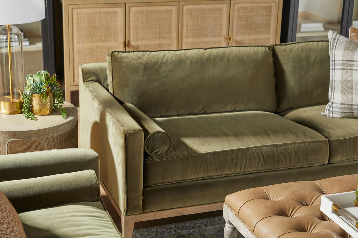 Essentials For Living Townsend Tufted Upholstered Rectangle Coffee Table