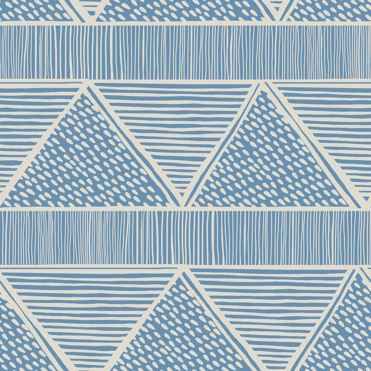 Susan Hable Triangle Lines Wallpaper