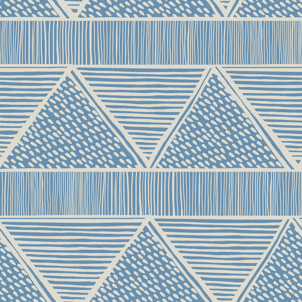 Susan Hable Triangle Lines Wallpaper
