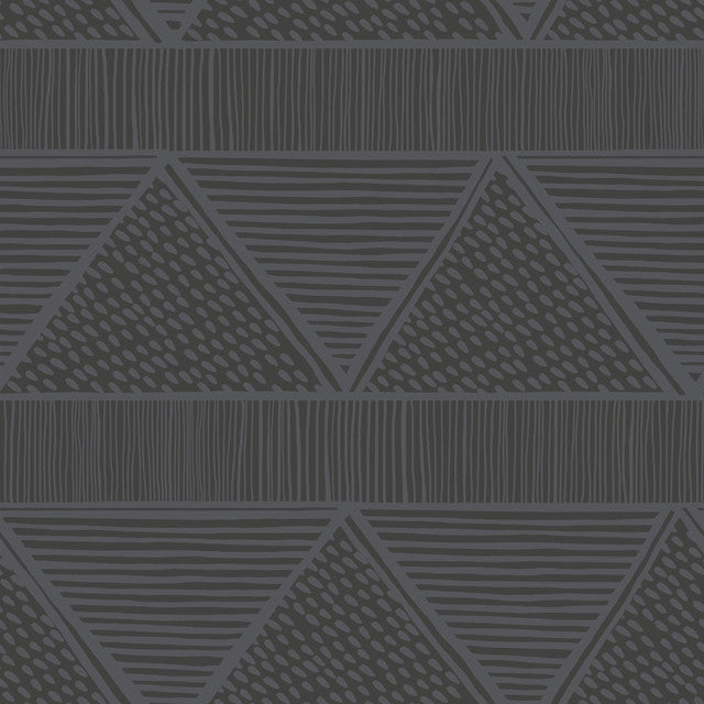 Susan Hable Triangle Lines Wallpaper