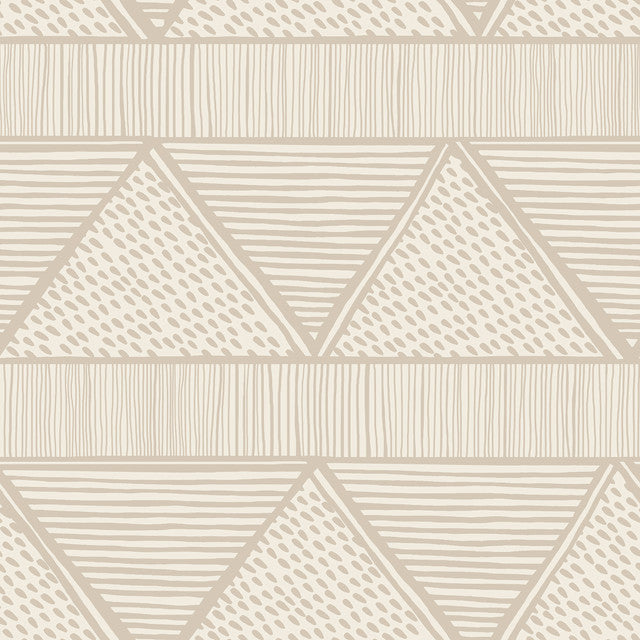 Susan Hable Triangle Lines Wallpaper