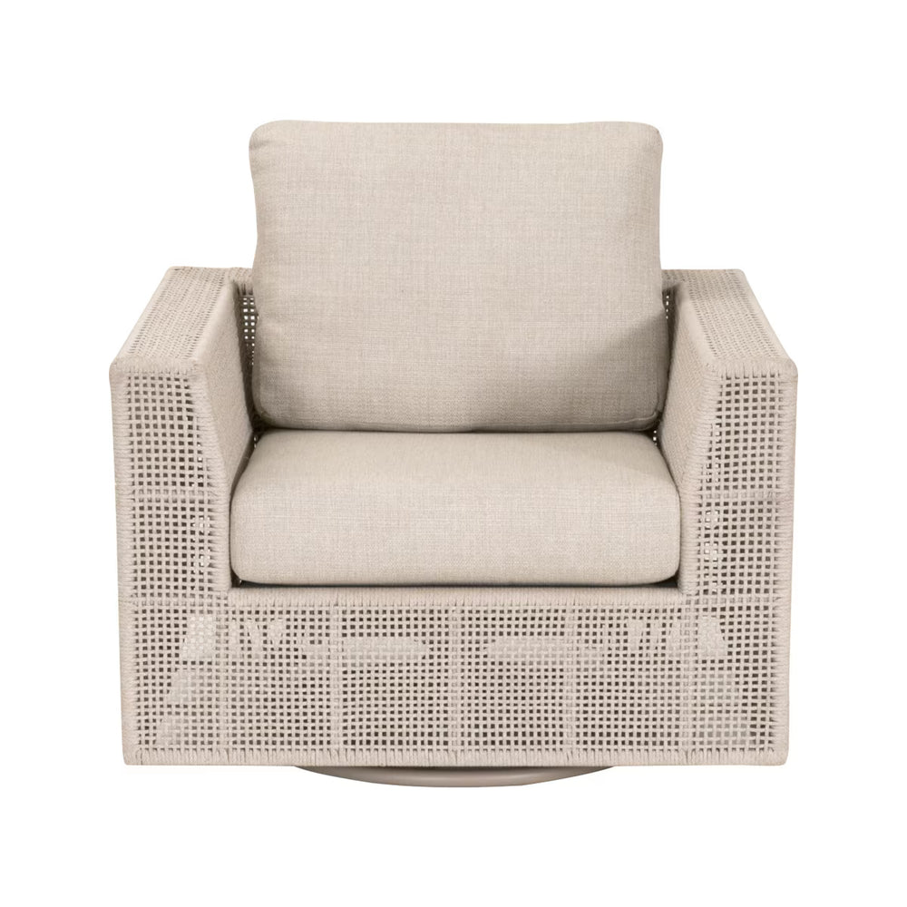 Essentials For Living Tropez Outdoor Swivel Rocker Sofa Chair