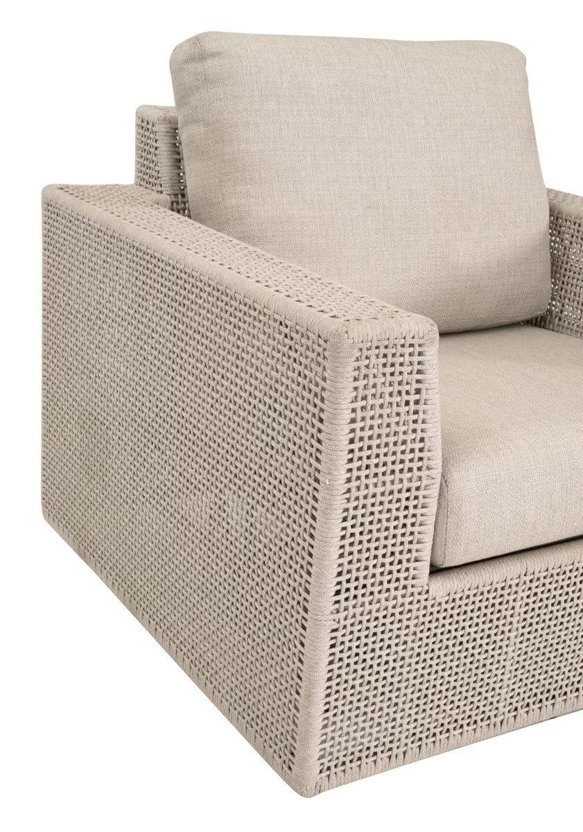 Essentials For Living Tropez Outdoor Swivel Rocker Sofa Chair