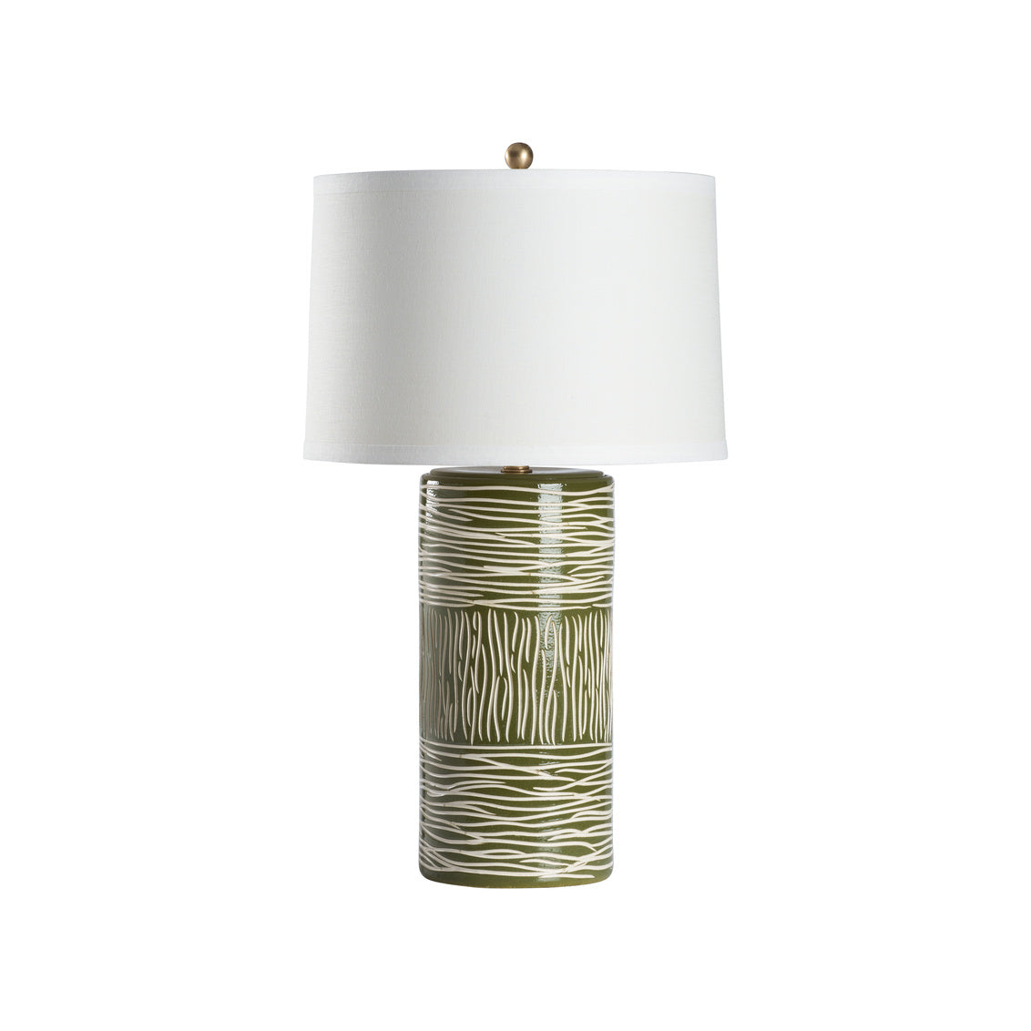 Wildwood Paglia Lamp Green