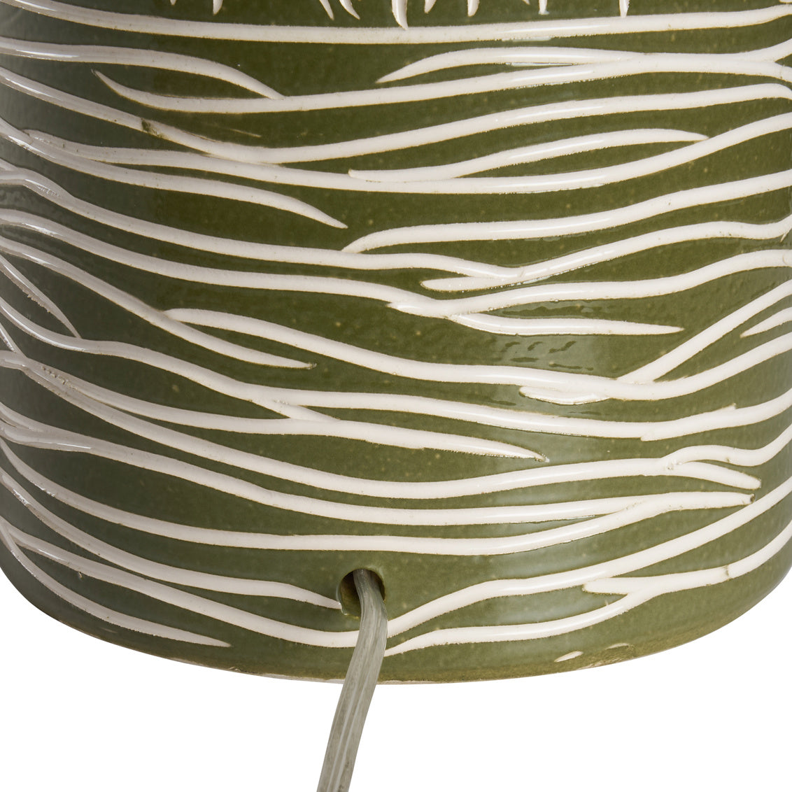 Wildwood Paglia Lamp Green