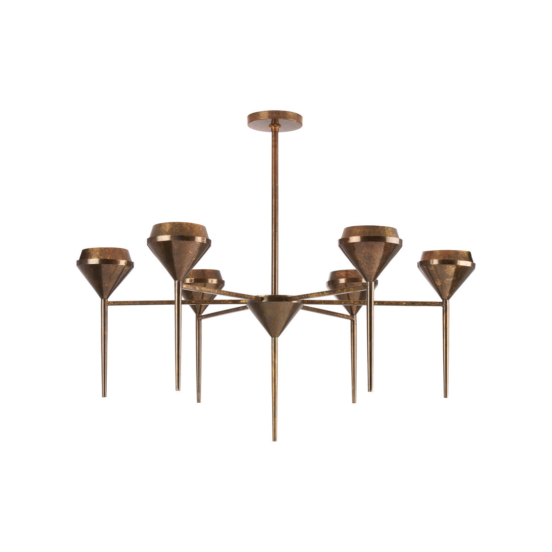Wildwood Ramsey Chandelier Aged Brass