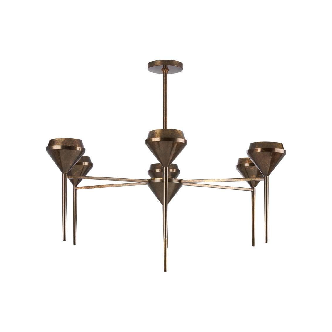 Wildwood Ramsey Chandelier Aged Brass