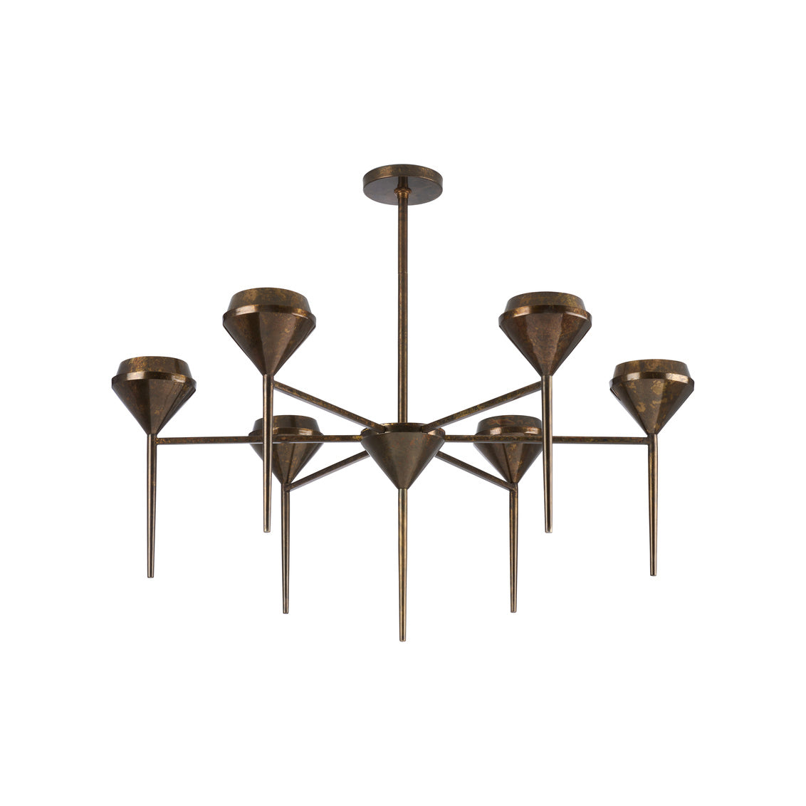 Wildwood Ramsey Chandelier Aged Brass