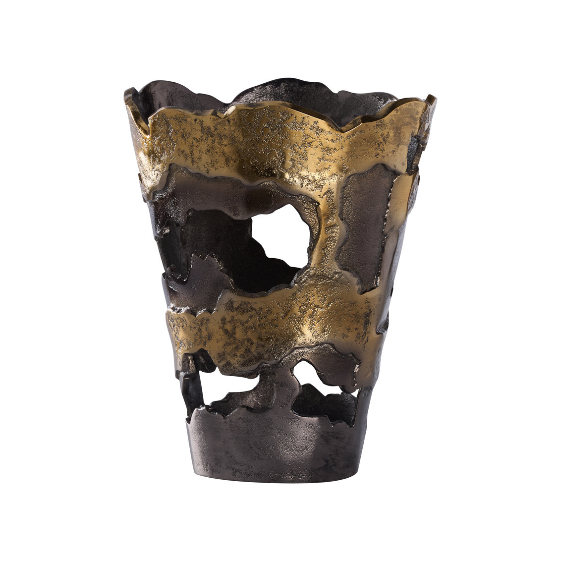Wildwood Van Sinderen Vase (Sm) Nickel Gold