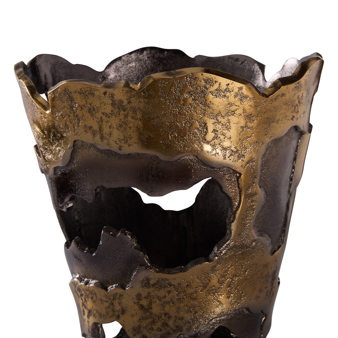 Wildwood Van Sinderen Vase (Sm) Nickel Gold
