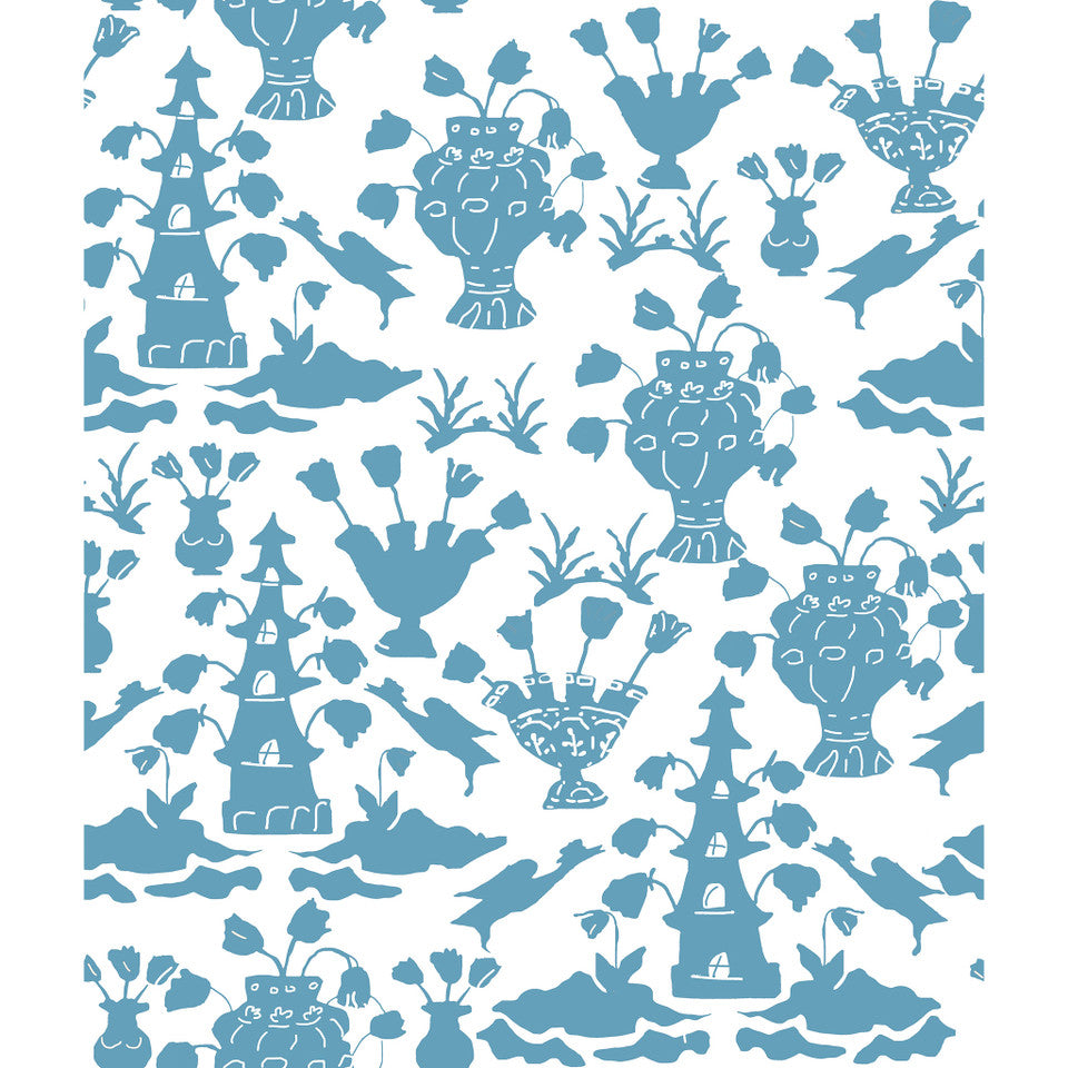 Dana Gibson Tulipiere Wallpaper