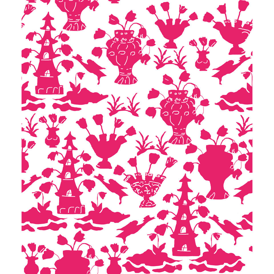 Dana Gibson Tulipiere Wallpaper
