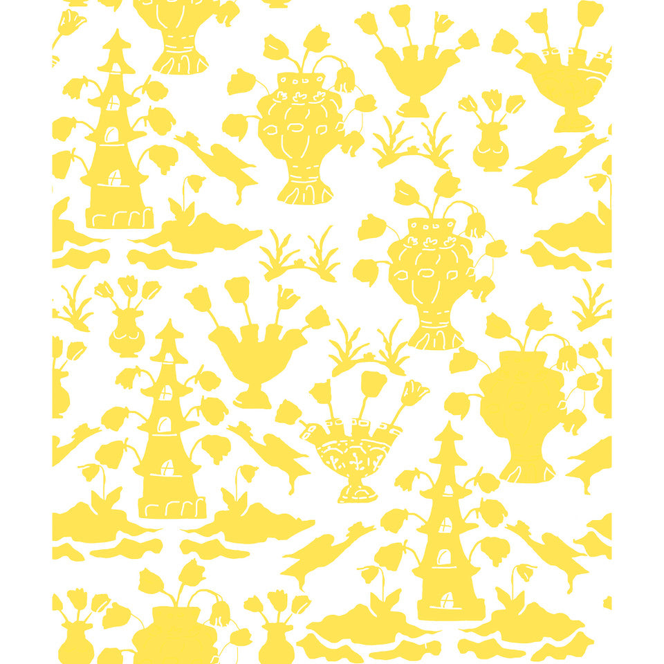 Dana Gibson Tulipiere Wallpaper