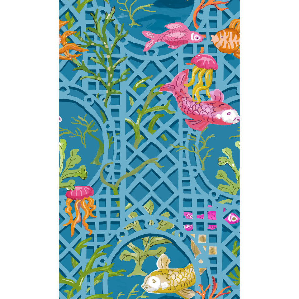 Dana Gibson Fish Bowl Wallpaper
