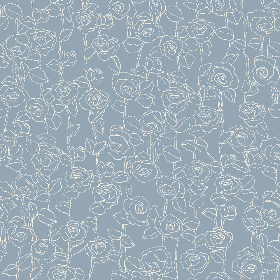 Susan Hable Trellis Wallpaper