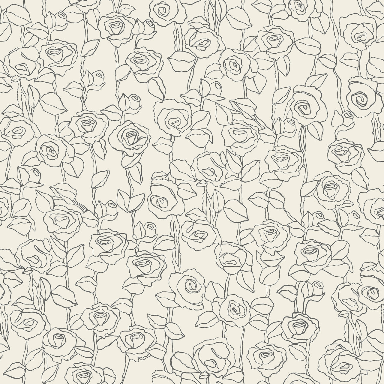 Susan Hable Trellis Wallpaper