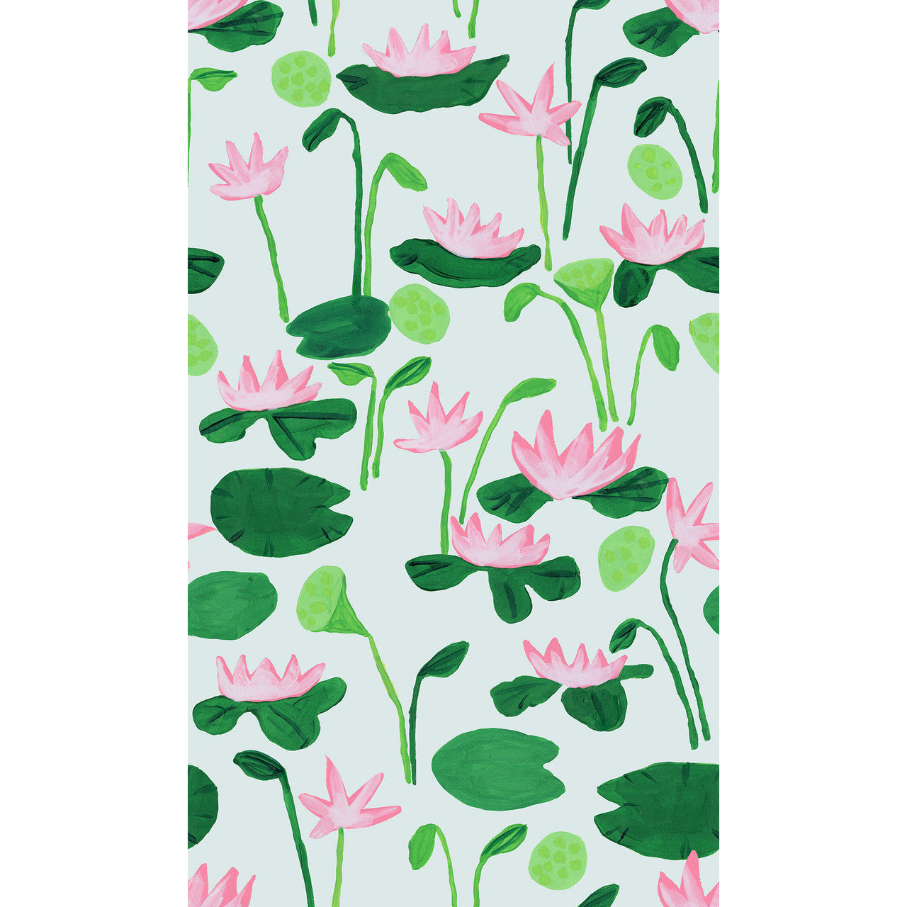 Susan Hable Floating Lotus Wallpaper