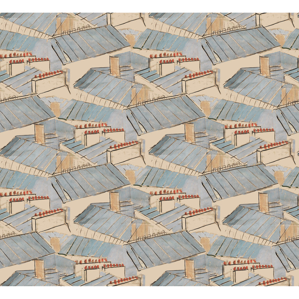Paule Marrot Rooftops Wallpaper