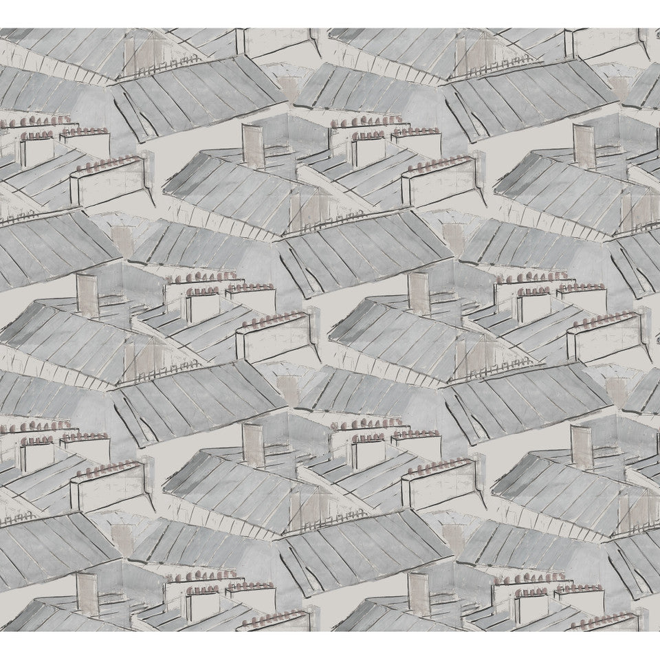 Paule Marrot Rooftops Wallpaper
