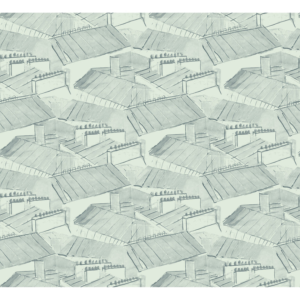 Paule Marrot Rooftops Wallpaper