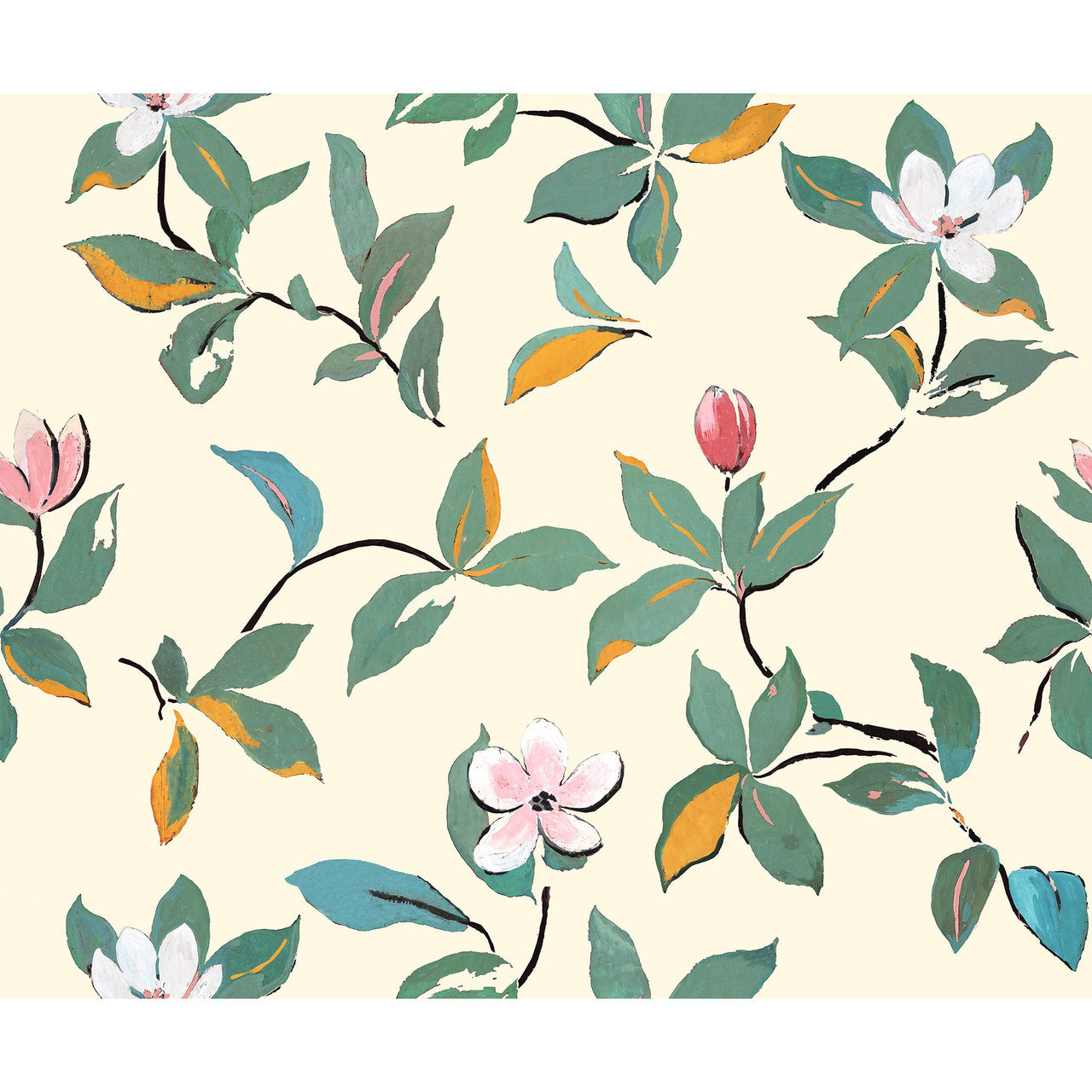 Paule Marrot Magnolias Wallpaper