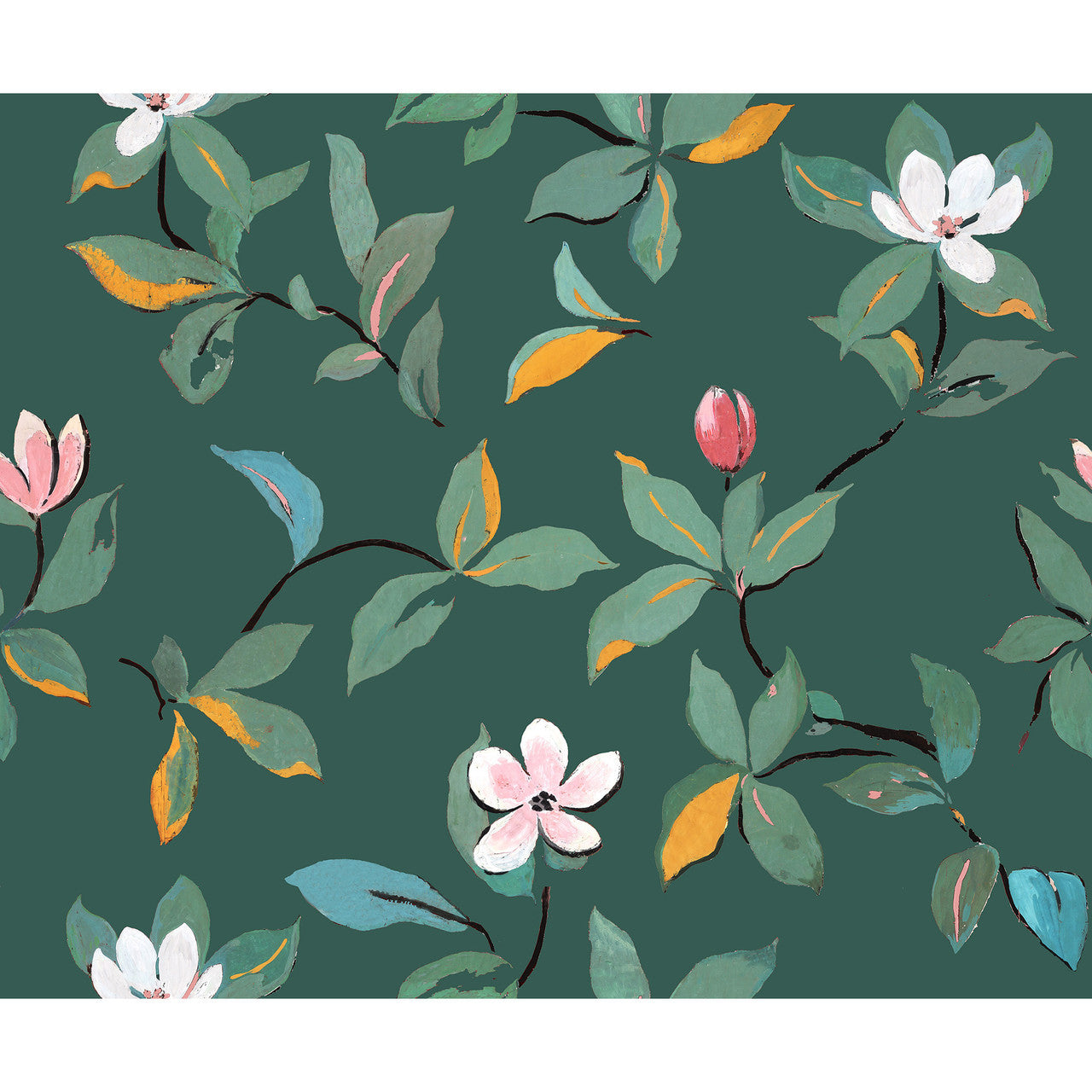 Paule Marrot Magnolias Wallpaper