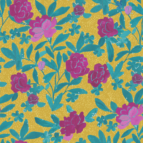 Paule Marrot Floral Bouquet Wallpaper