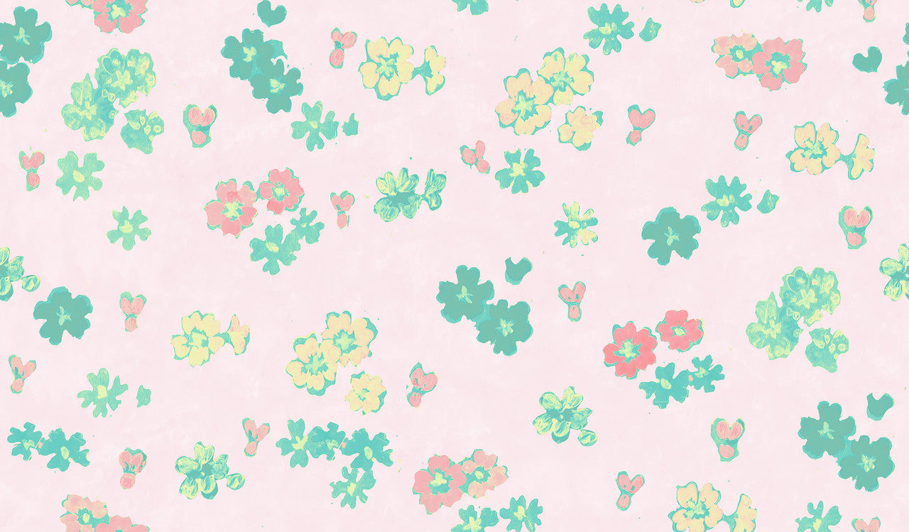 Paule Marrot Flower Field Wallpaper