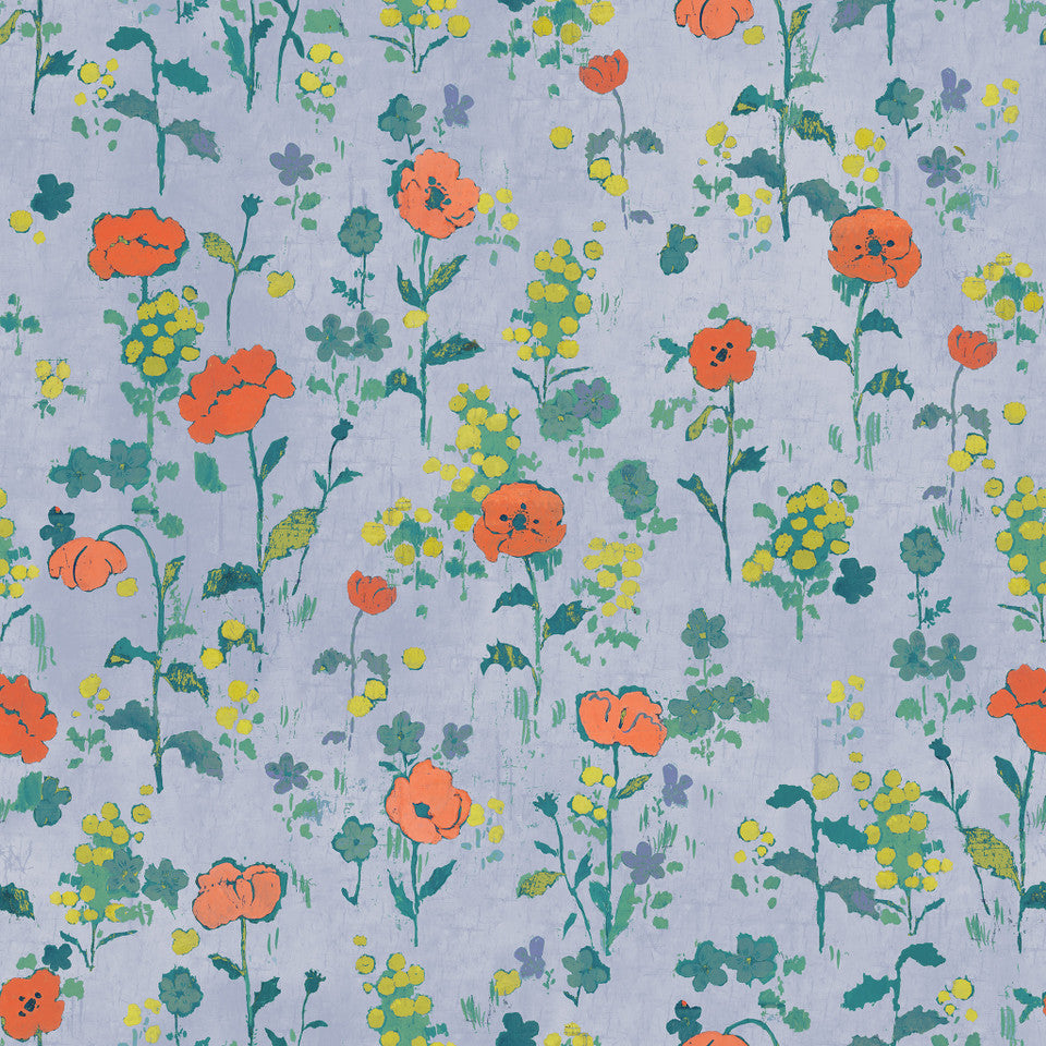 Paule Marrot Poppies Wallpaper