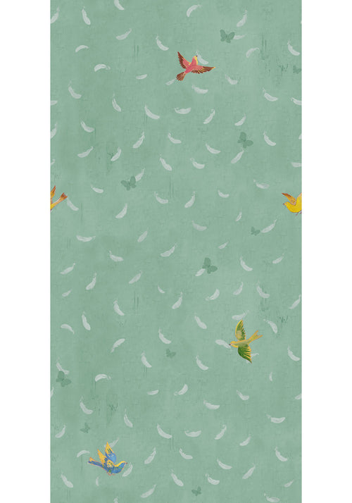 Paule Marrot Feathers (Var. 1) Wallpaper