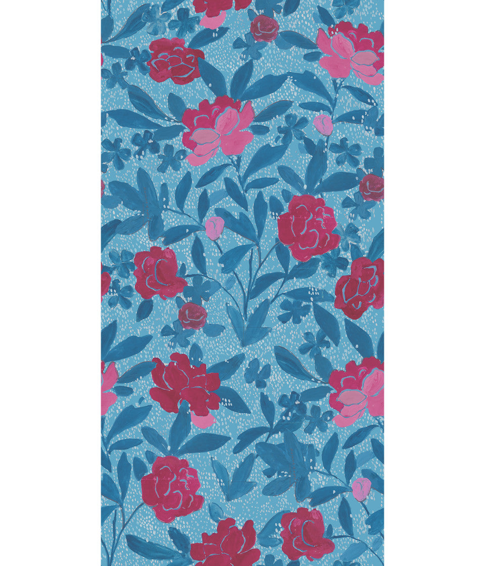 Paule Marrot Large Scale, Floral Bouquet Wallpaper