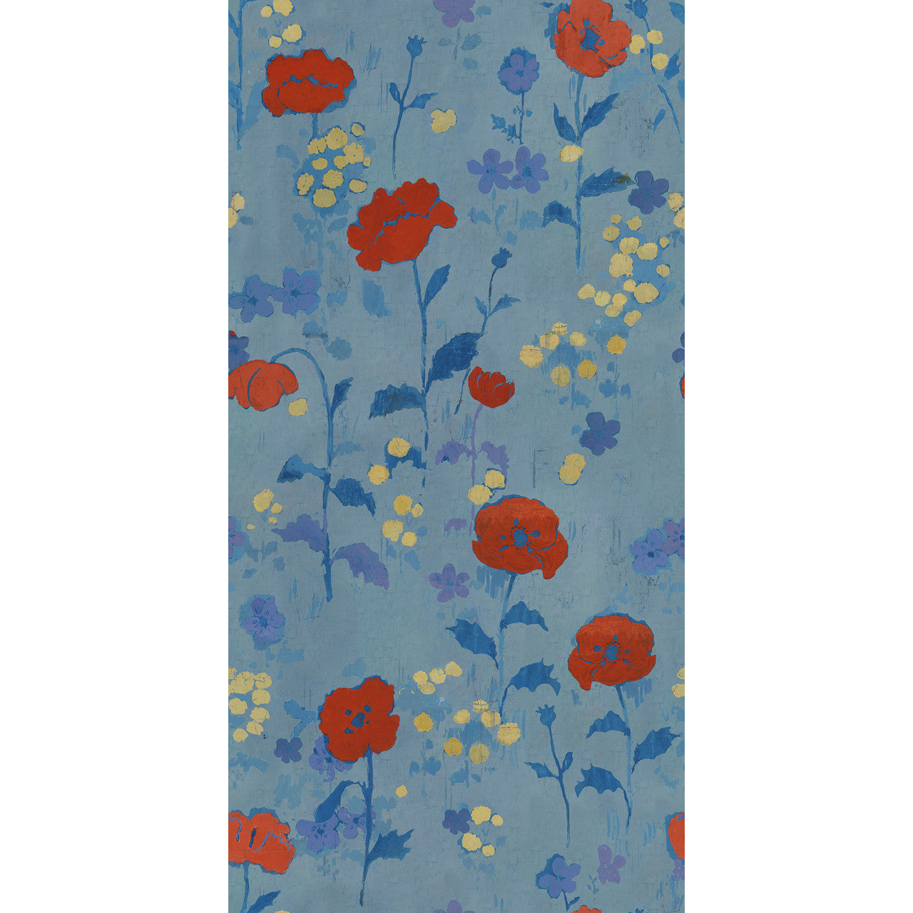 Paule Marrot Poppies Large Scale Wallpaper