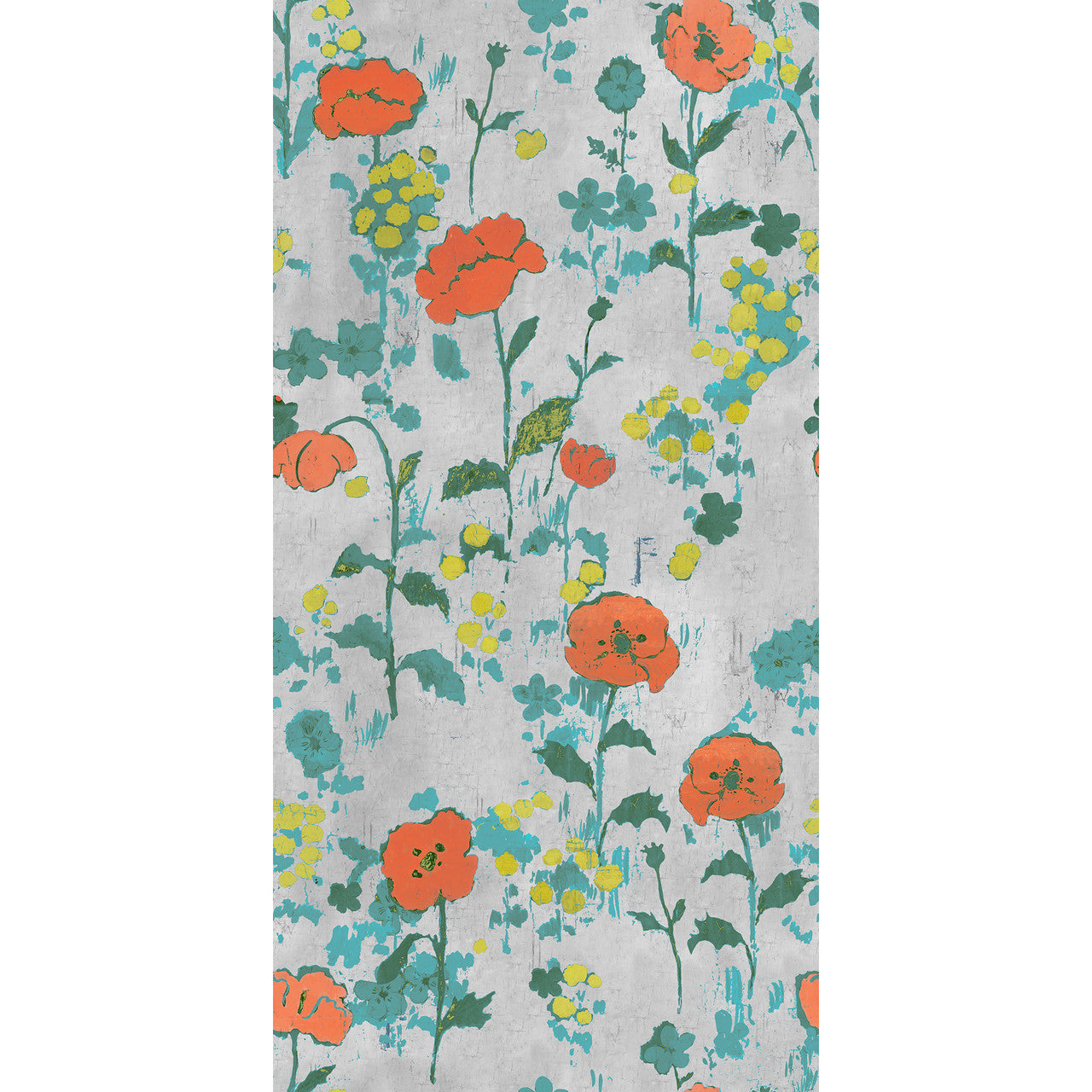 Paule Marrot Poppies Large Scale Wallpaper