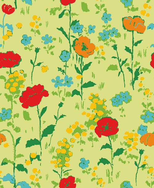 Paule Marrot Poppies (Var. 2) Wallpaper