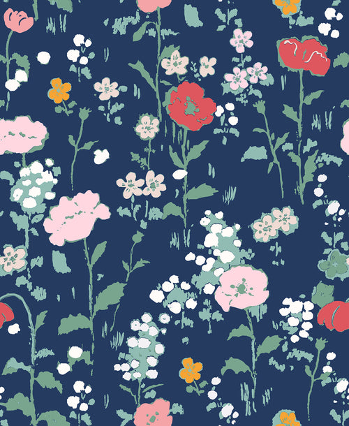 Paule Marrot Poppies (Var. 2) Wallpaper