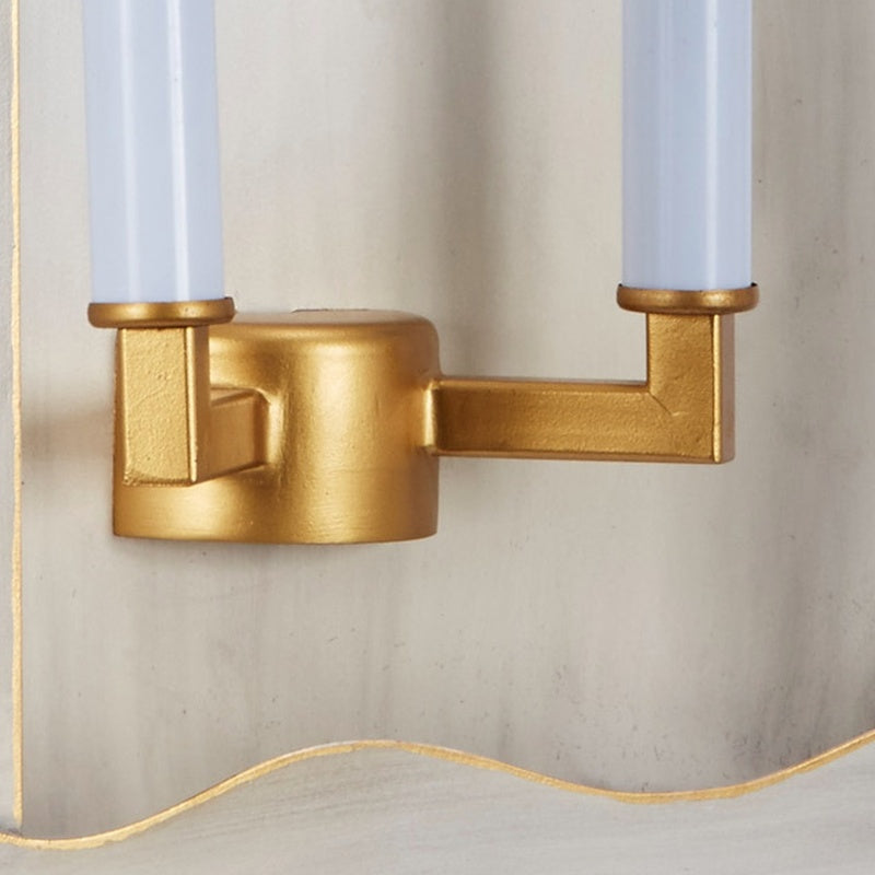 Miriam Cream and Gold Wall Sconce by Old World Design