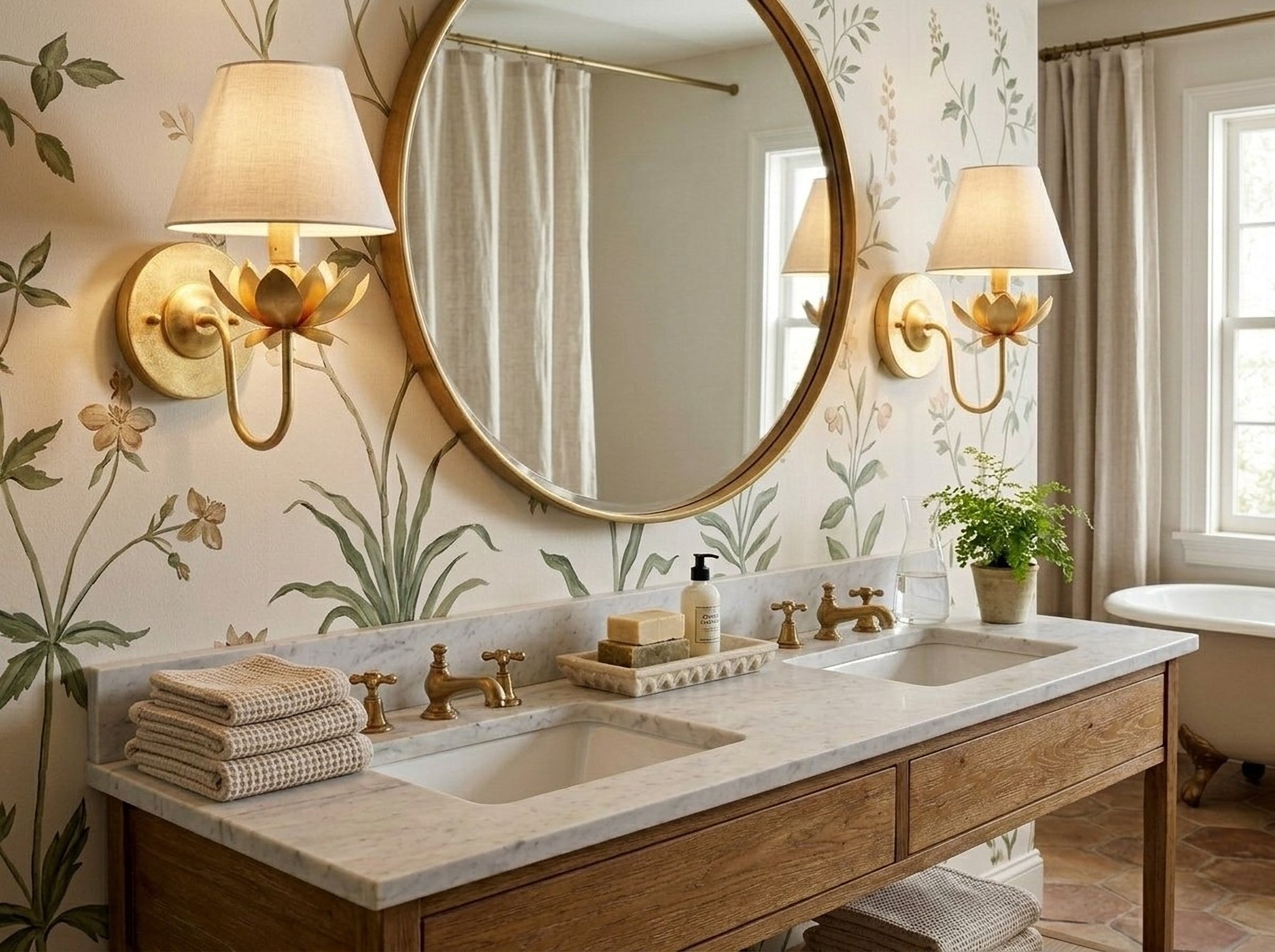 Mallory Sconce by Old World Design