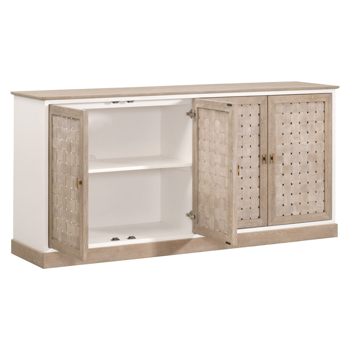 Essentials For Living Weave Media Sideboard