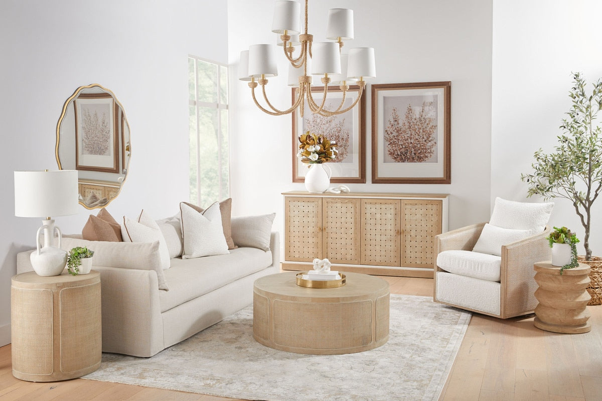 Essentials For Living Weave Media Sideboard