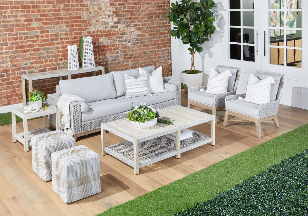 Essentials For Living Wrap Outdoor End Table