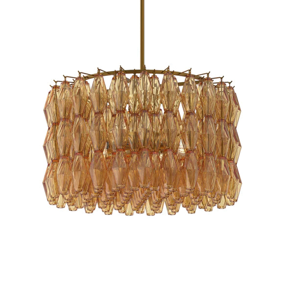 Zentique Amber Chandelier
