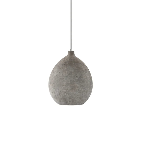 Zentique Teardrop Cement Pendant Light