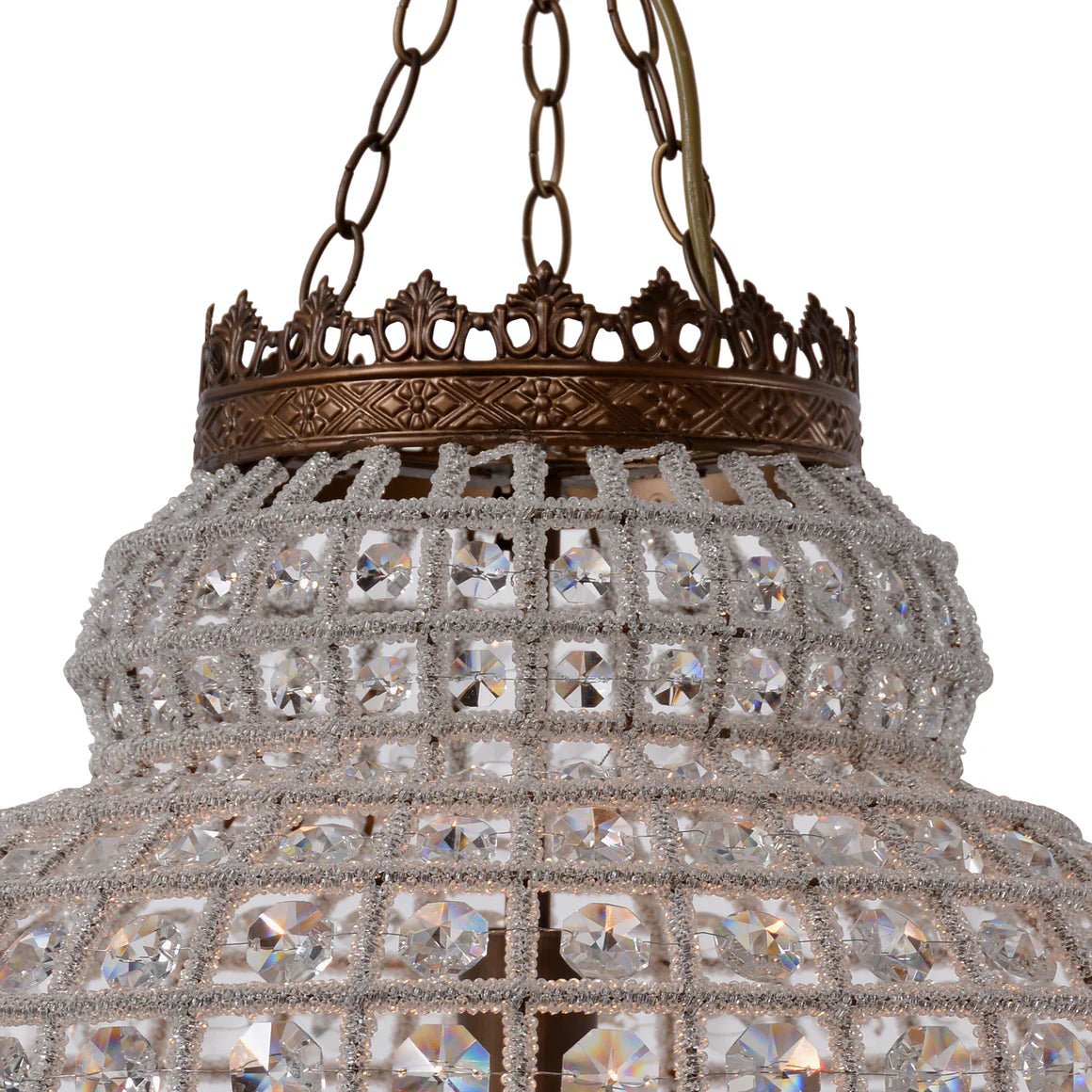 Zentique Crown Pendant Chandelier