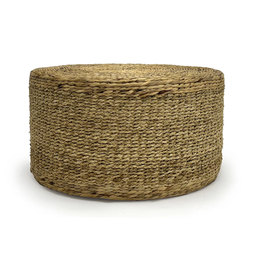 Round Woven Ottoman or Coffee Table