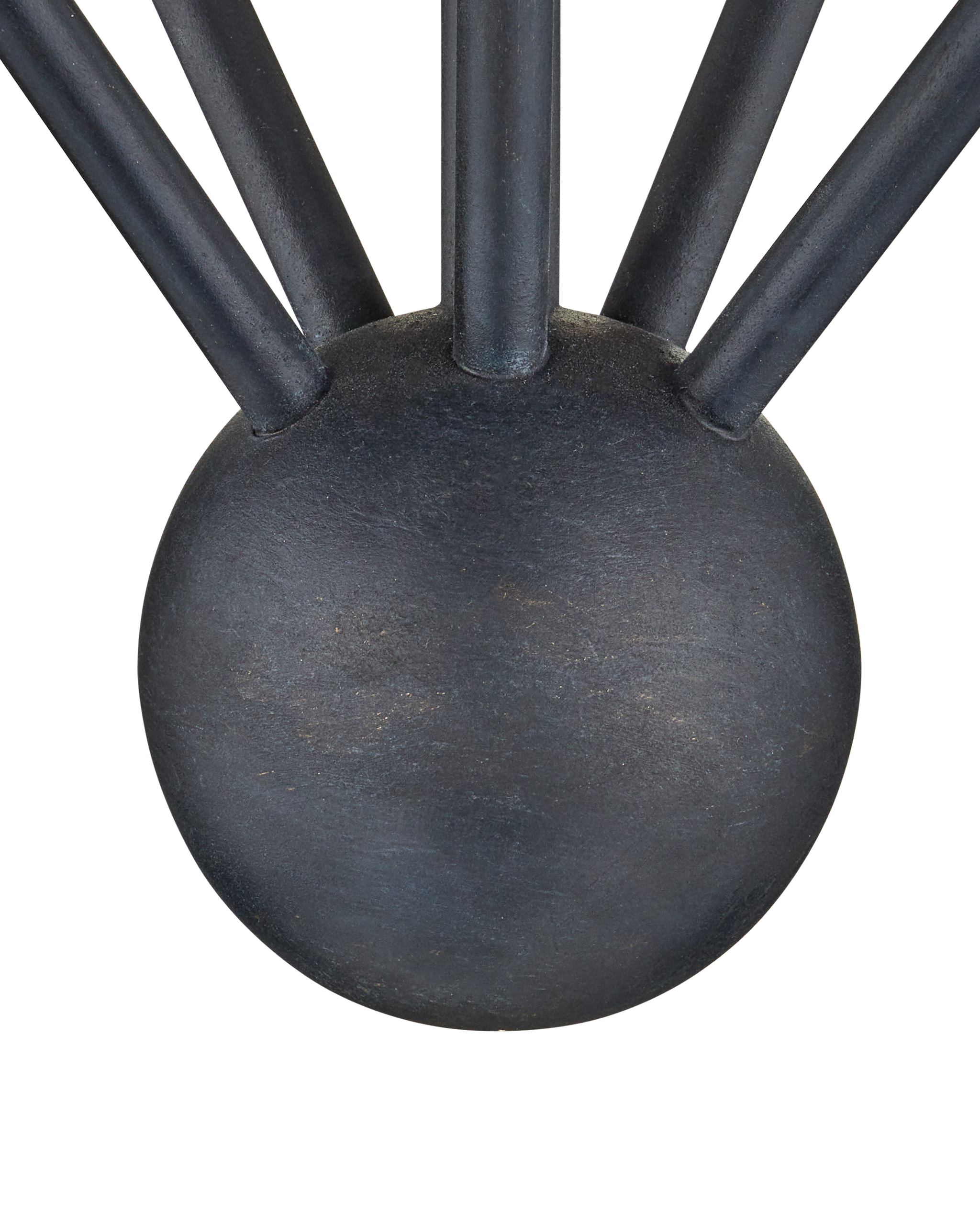 Currey & Company Serpa Medium Black Chandelier
