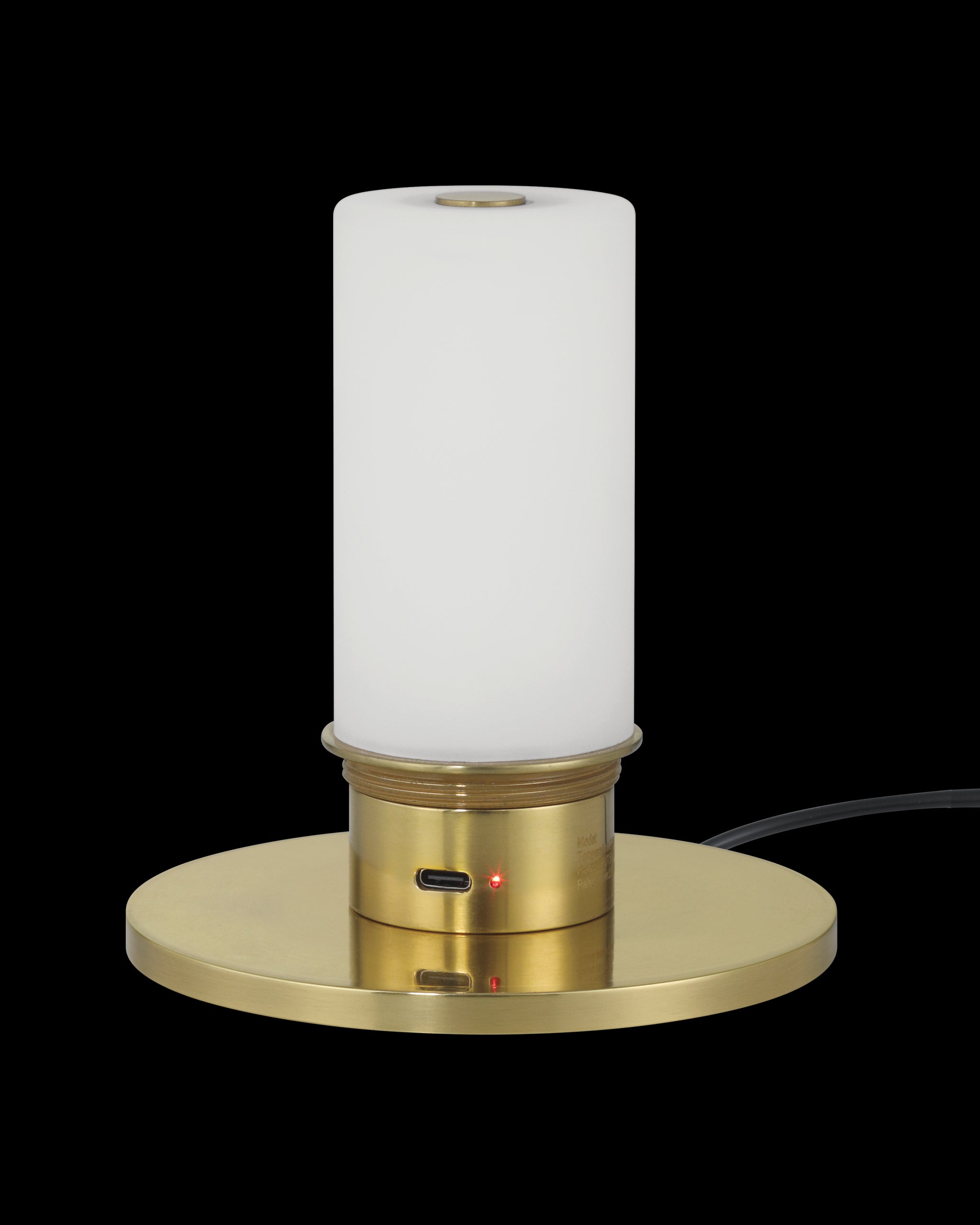 Currey & Company Gadabout Brass Cordless Table Lamp