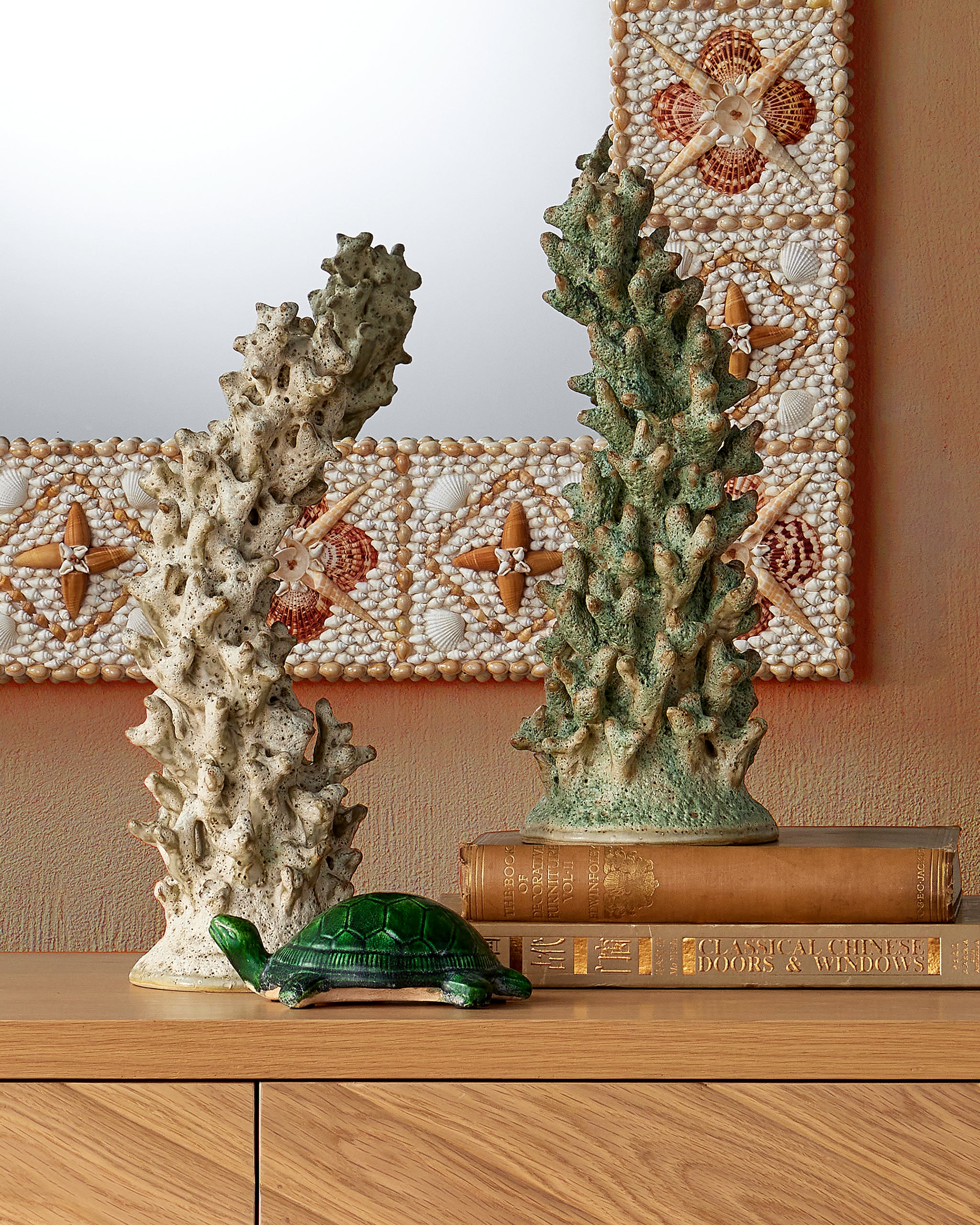 Currey & Company Tang Dynasty Green Turtle