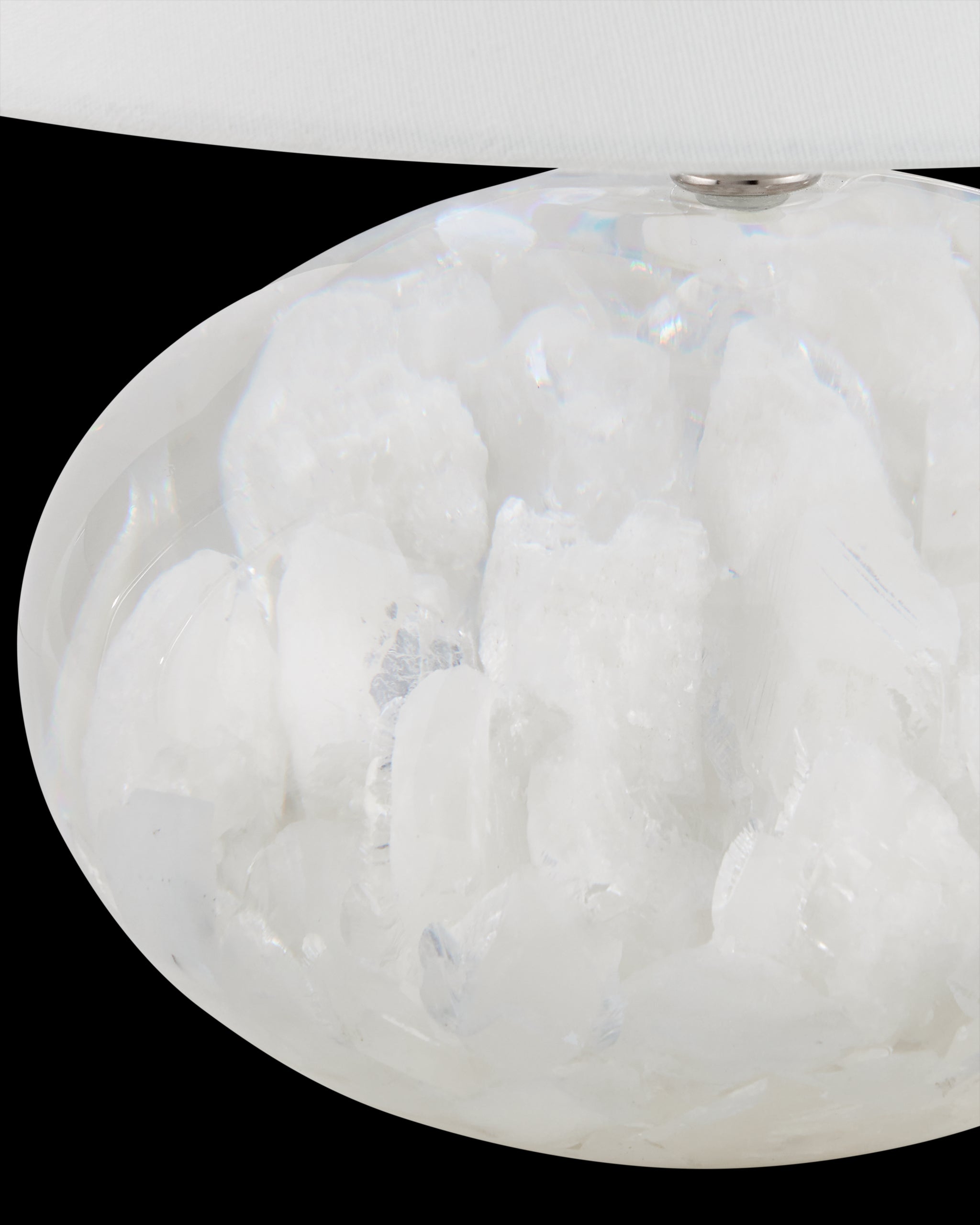 Currey & Company Odette White Table Lamp